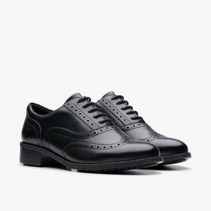 Clarks Classic / Havisham Oak Black Leather