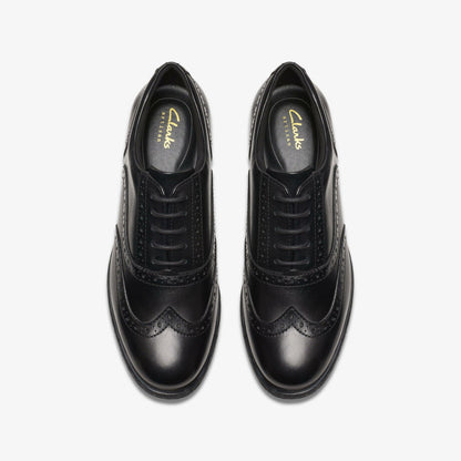 Clarks Classic / Havisham Oak Black Leather
