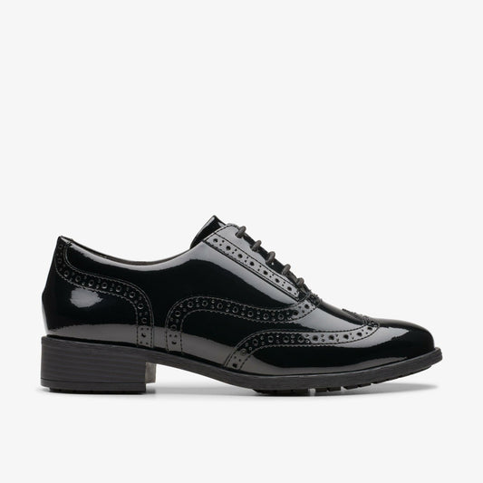 Clarks Value / Havisham Oak Black Patent