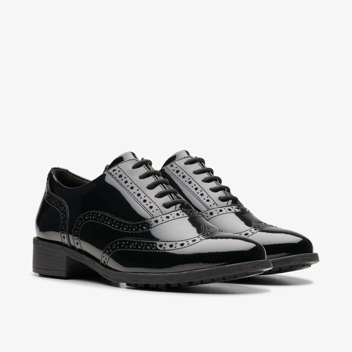 Clarks Value / Havisham Oak Black Patent