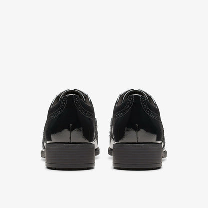 Clarks Value / Havisham Oak Black Patent