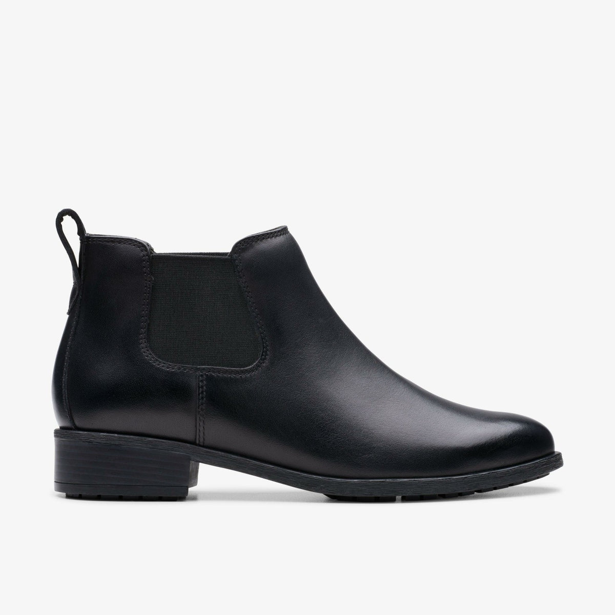 Clarks Value / Havisham Top Ankle Boot Black Leather