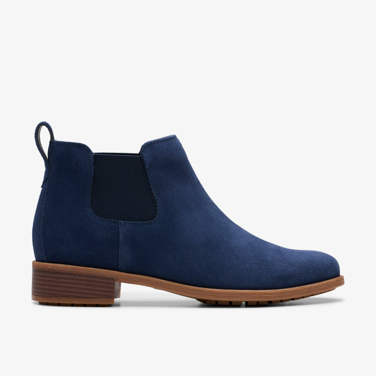 Clarks Value / Havisham Top Ankle Boot Navy Suede
