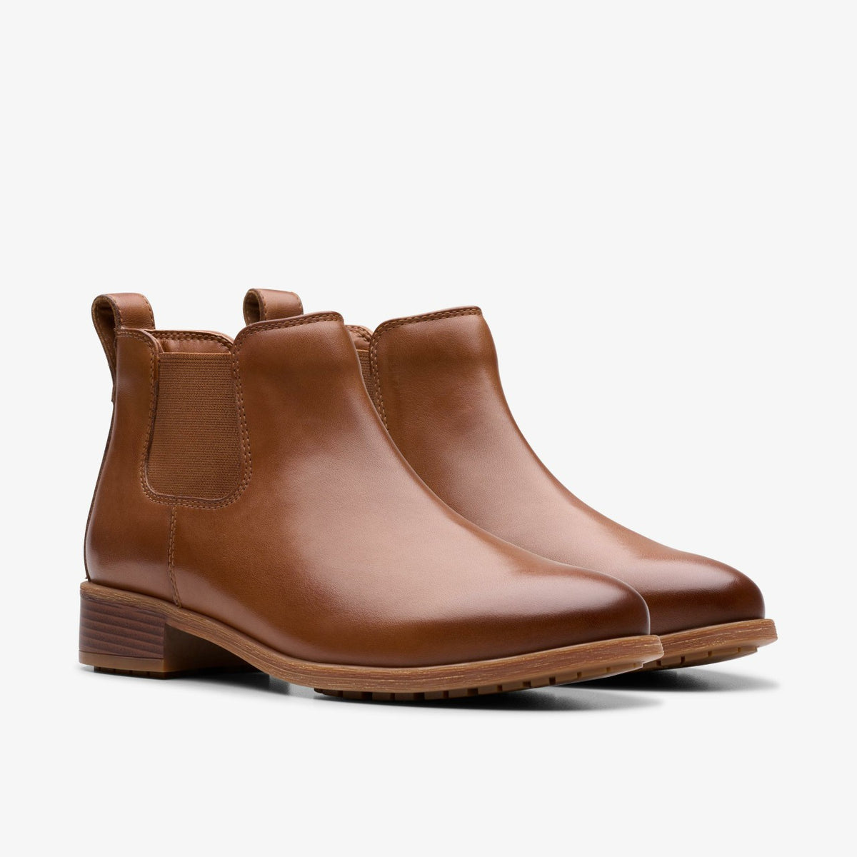 Clarks Sale / Havisham Top Ankle Boot Tan Leather