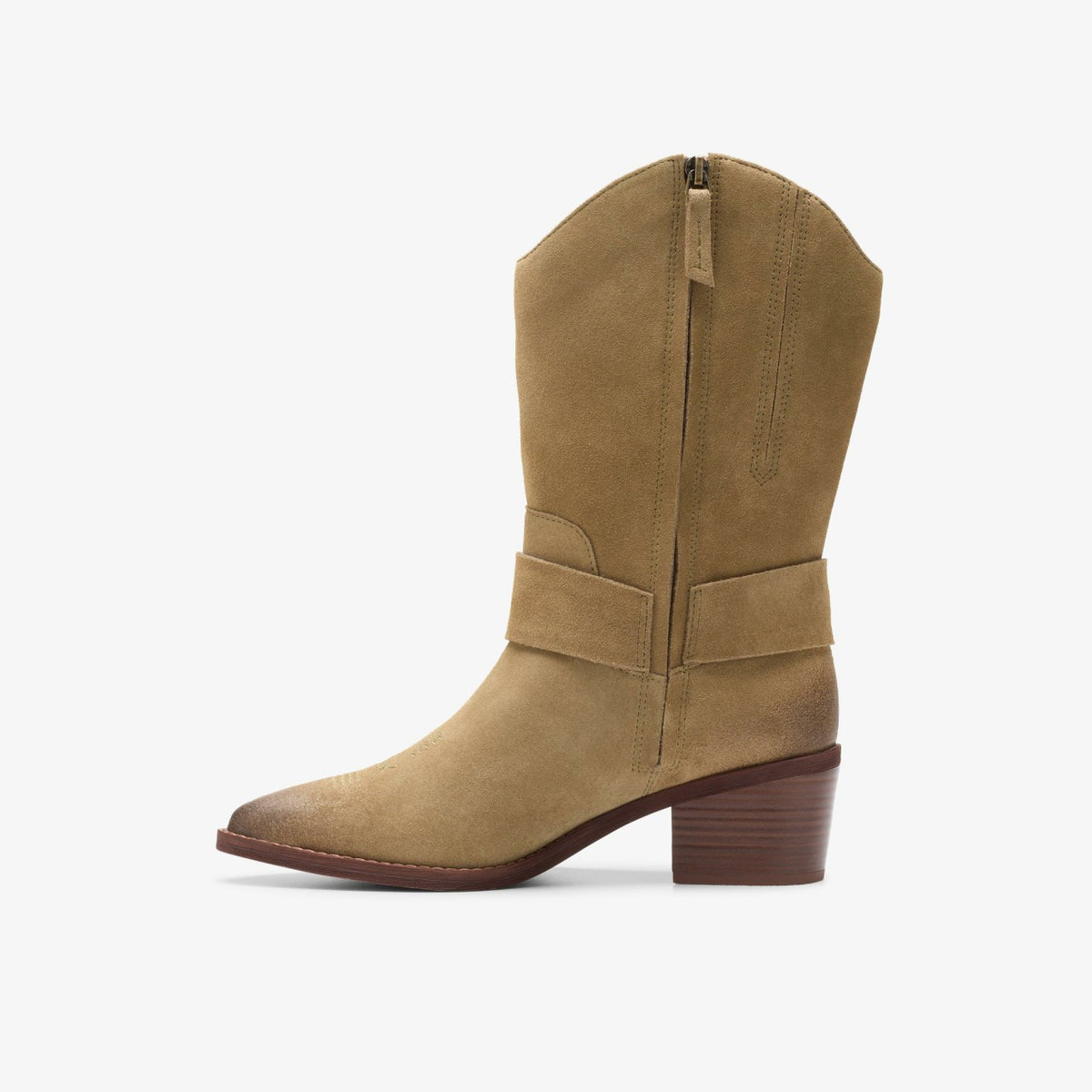 Clarks Best Seller / Morzine Rise Dark Sand Suede