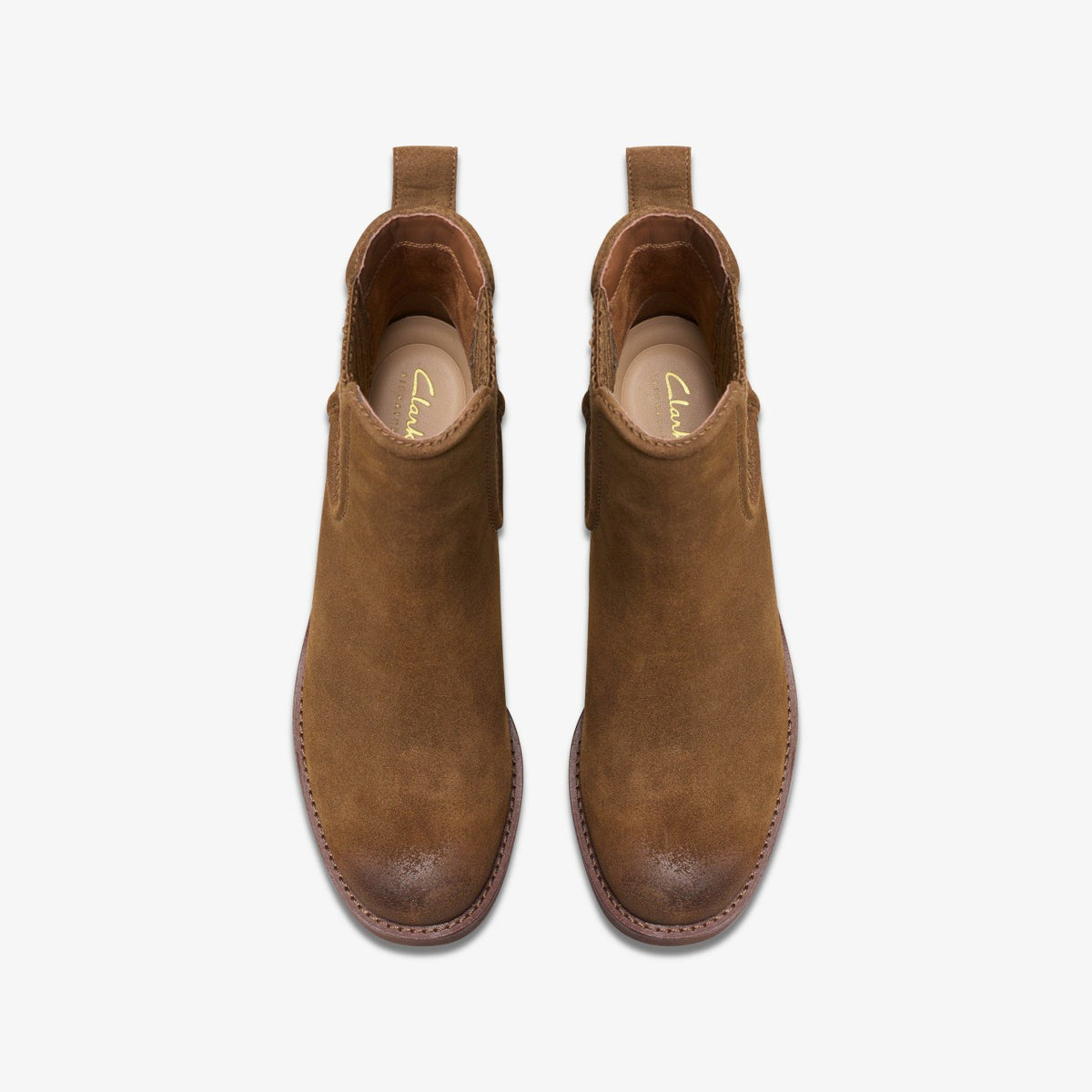 Clarks Smart Buy / Chamberly Top Walnut Suede