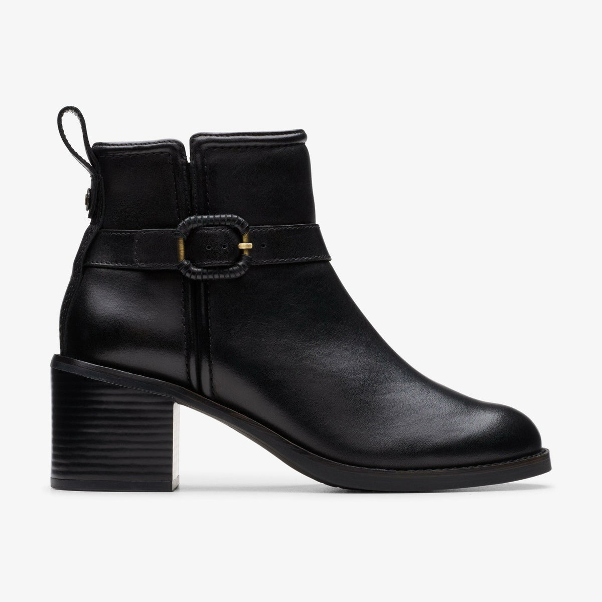 Clarks Everyday / Chamberly Trim Black Leather
