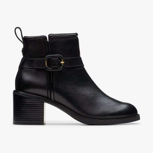 Clarks Everyday / Chamberly Trim Black Leather