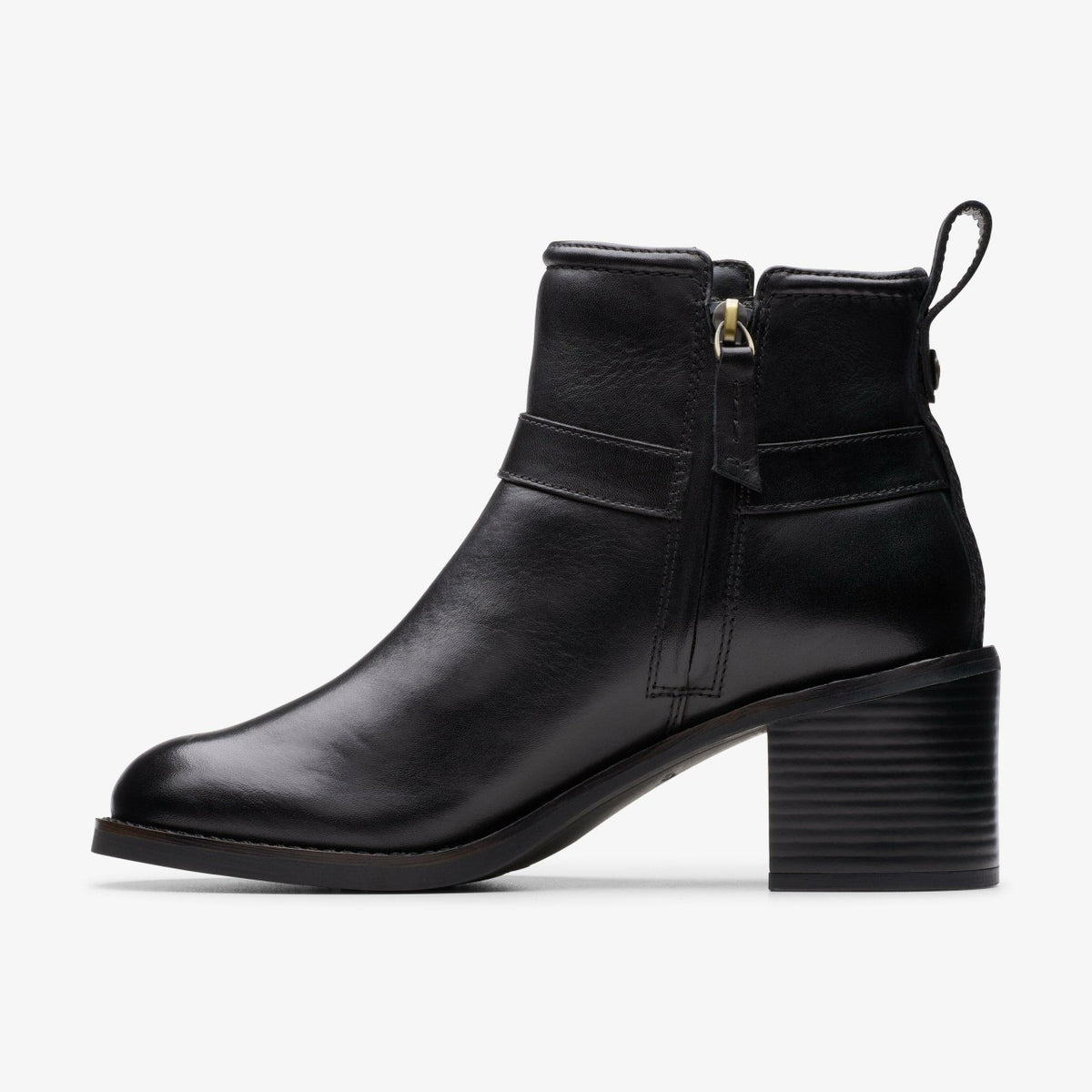 Clarks Everyday / Chamberly Trim Black Leather