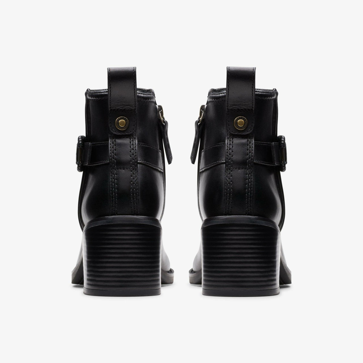 Clarks Everyday / Chamberly Trim Black Leather