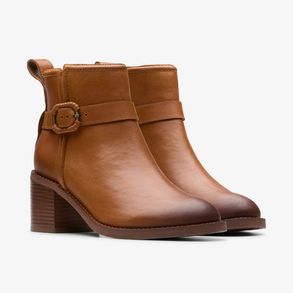 Clarks Featured / Chamberly Trim Mid Tan Leather