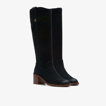 Clarks Special Offer / Chamberly Up Black Suede