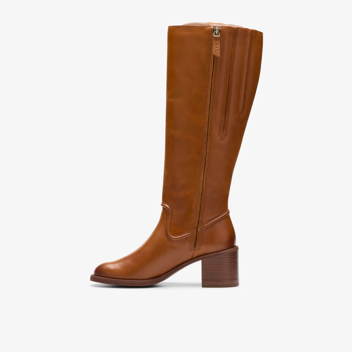 Clarks Popular / Chamberly Up Mid Tan Leather