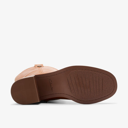 Clarks Popular / Chamberly Up Mid Tan Leather