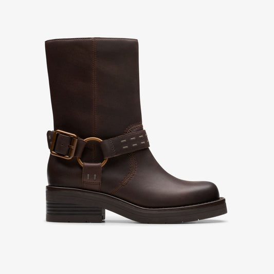 Clarks Hot Sale / Rebelle Up Walnut Leather