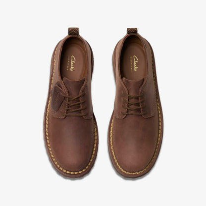 Clarks Top Pick / Solsbury Lace Dark Brown Leather