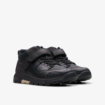 Clarks Special Offer / Steggy 2 Glow Kid Black Leather