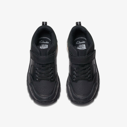 Clarks Special Offer / Steggy 2 Glow Kid Black Leather