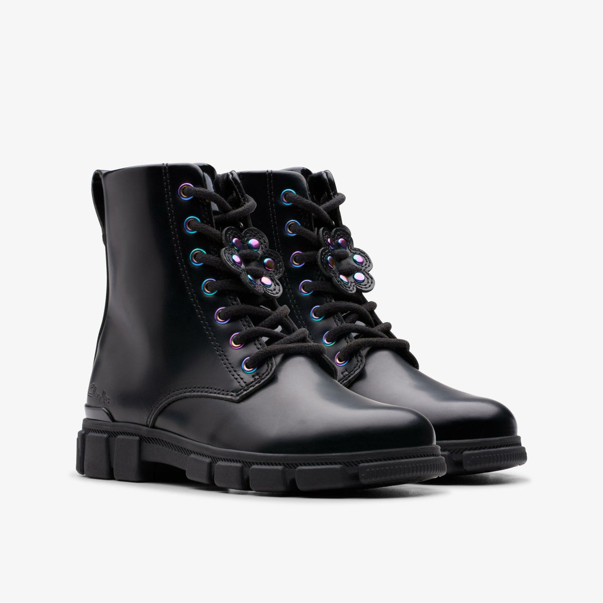 Clarks Popular / Evyn Top Kid Black