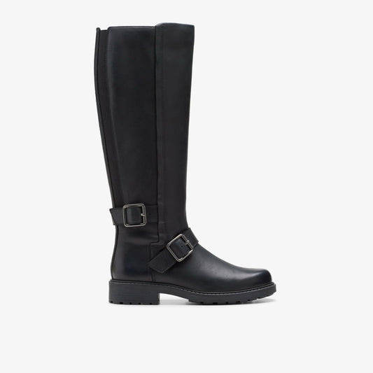 Clarks Recommended / Orinoco2 Tall Black Leather