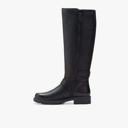Clarks Recommended / Orinoco2 Tall Black Leather