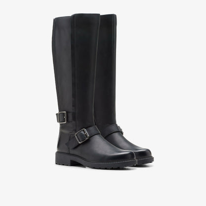 Clarks Recommended / Orinoco2 Tall Black Leather