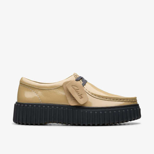 Clarks Premium / Torhill Bee Beige Patent