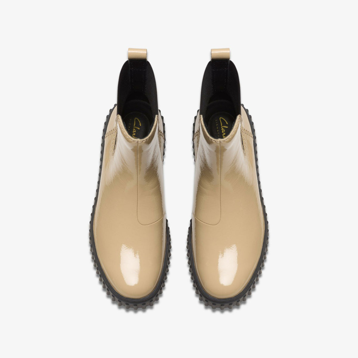 Clarks Premium / Torhill Maple Beige Patent