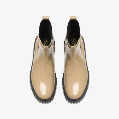 Clarks Premium / Torhill Maple Beige Patent