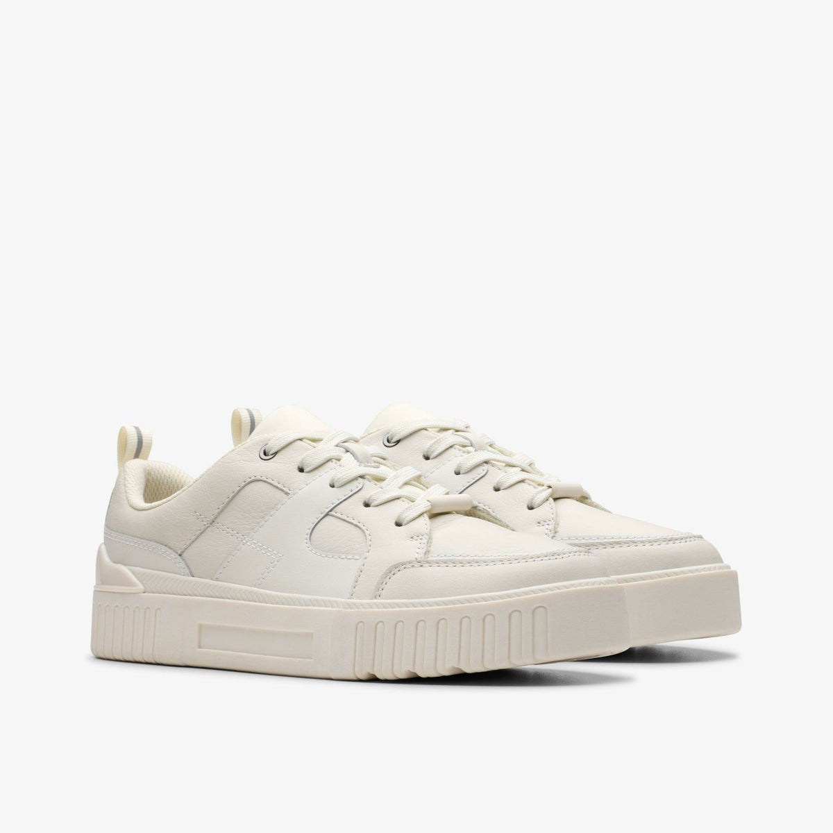 Clarks Top Pick / Oslo Shine Youth White