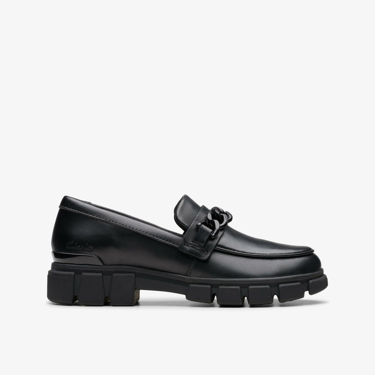 Clarks Signature / Evyn Walk Kid Black Leather