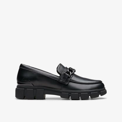 Clarks Signature / Evyn Walk Kid Black Leather