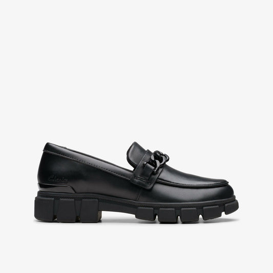 Clarks Signature / Evyn Walk Kid Black Leather