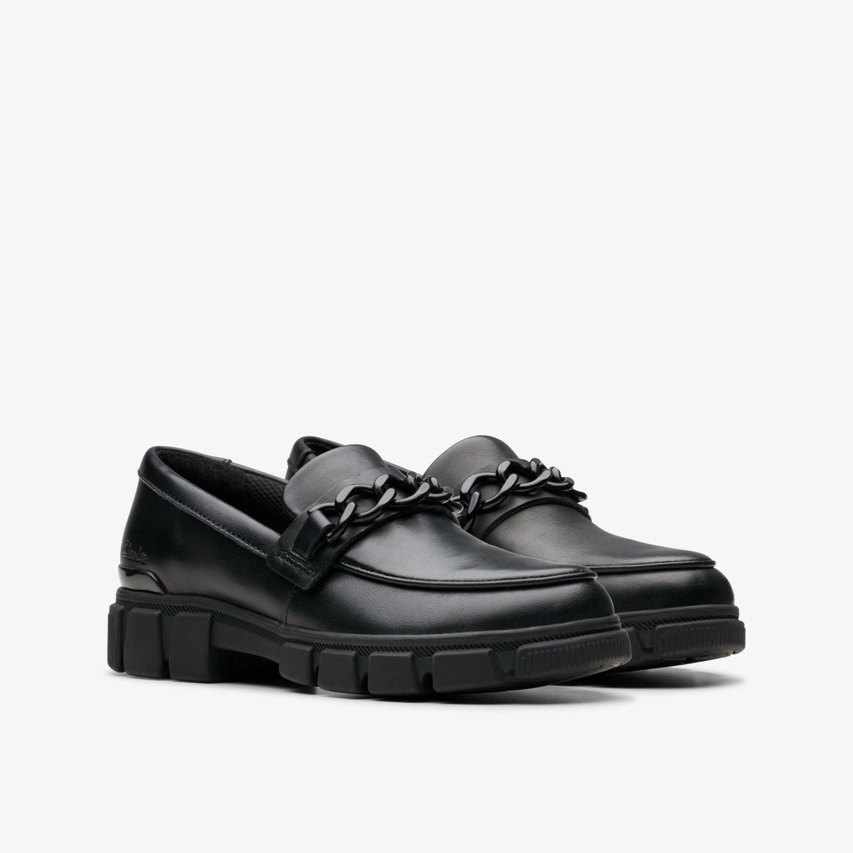 Clarks Signature / Evyn Walk Kid Black Leather