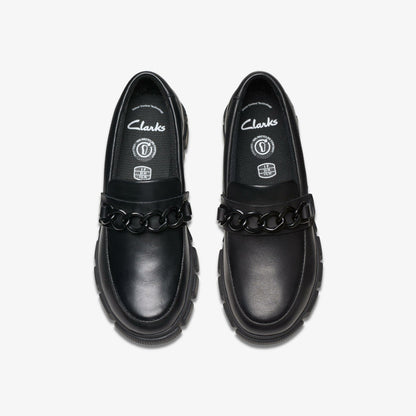 Clarks Signature / Evyn Walk Kid Black Leather