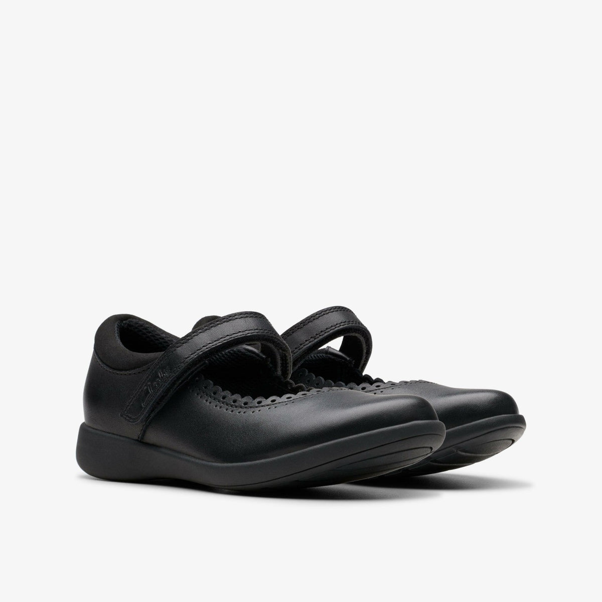 Clarks Special Offer / Etch Pure Kid Black Leather