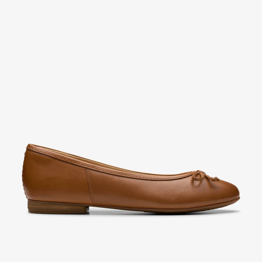 Clarks Top Pick / Fawna Lily Tan Leather