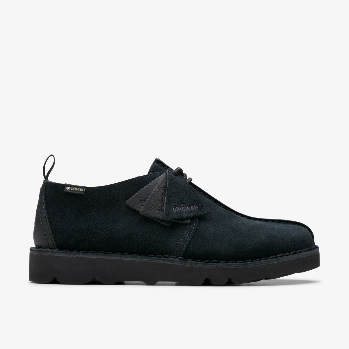Clarks Popular / Desert Trek GORE-TEX Black Suede