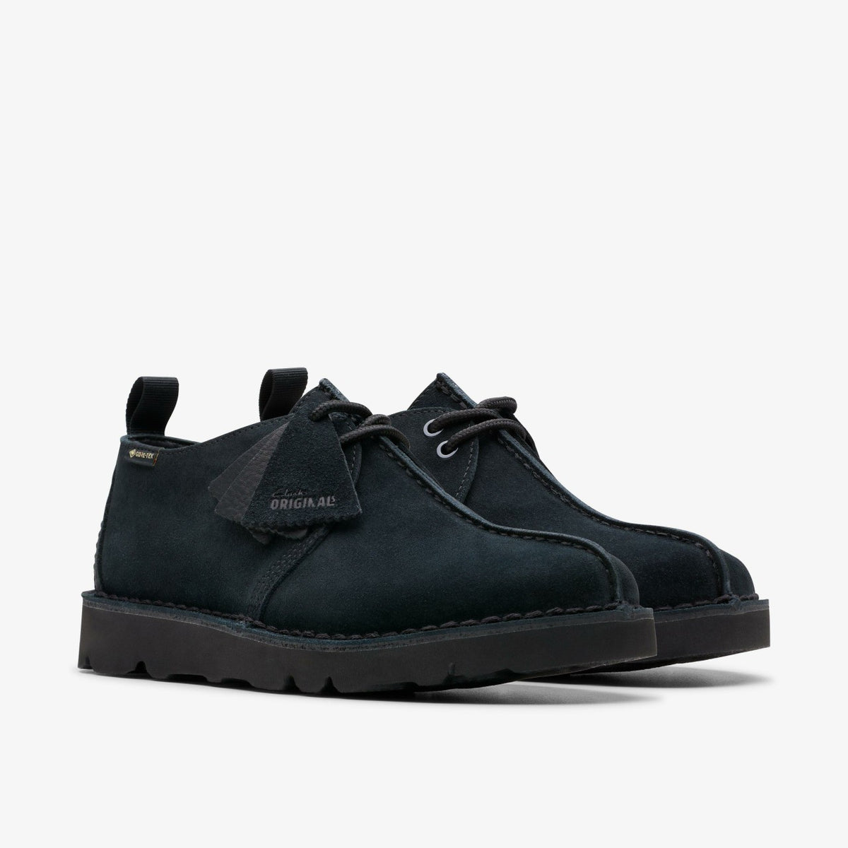 Clarks Popular / Desert Trek GORE-TEX Black Suede