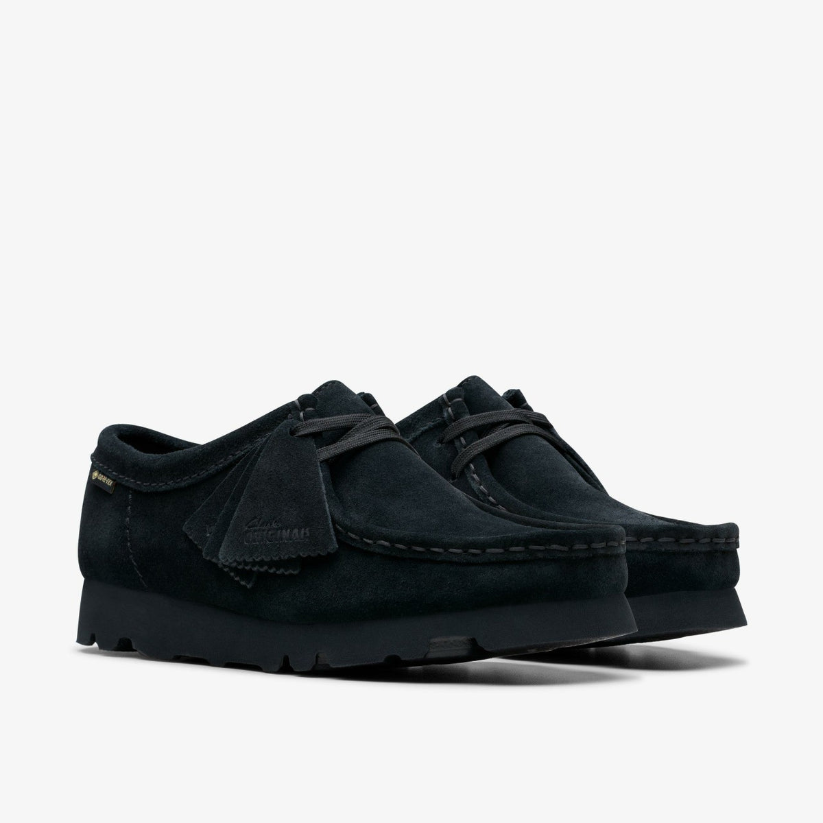 Clarks New / Wallabee GORE-TEX Black Suede