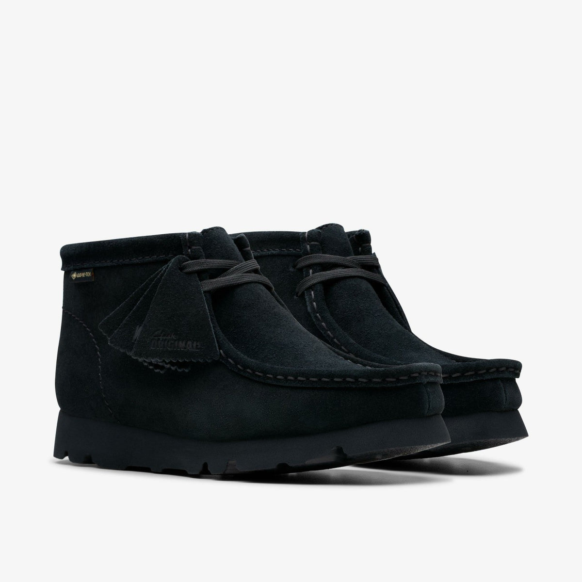 Clarks Discount / Wallabee Boot GORE-TEX Black Suede