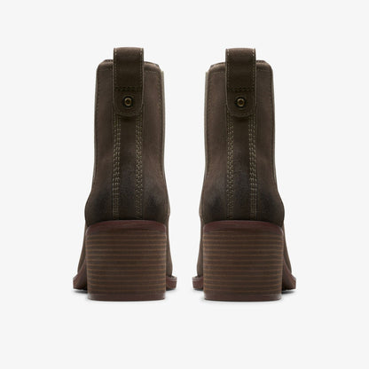 Clarks Latest / Chamberly Top Mole Grey Suede
