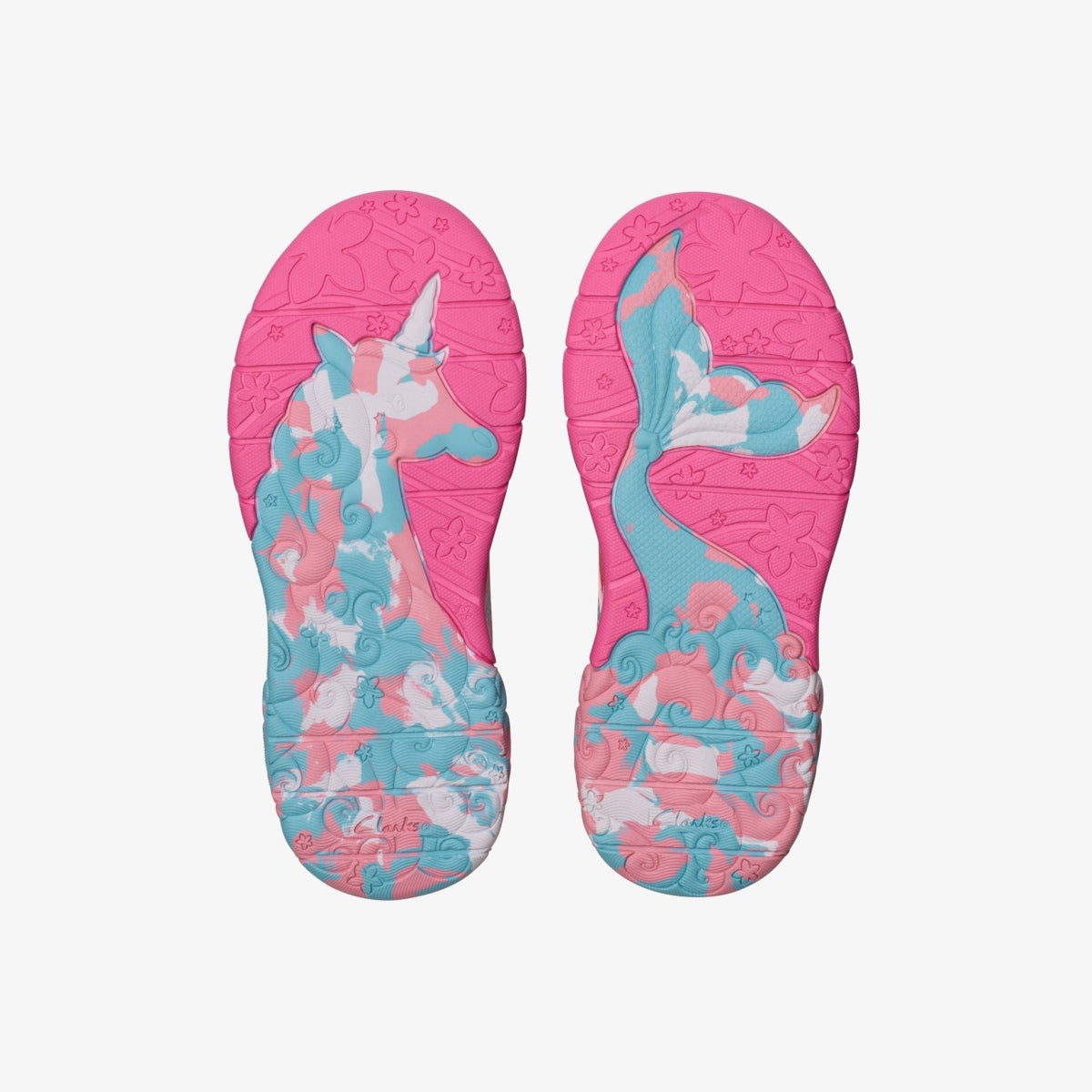 Clarks Signature / Tidal Star Kid Bright Pink Combination