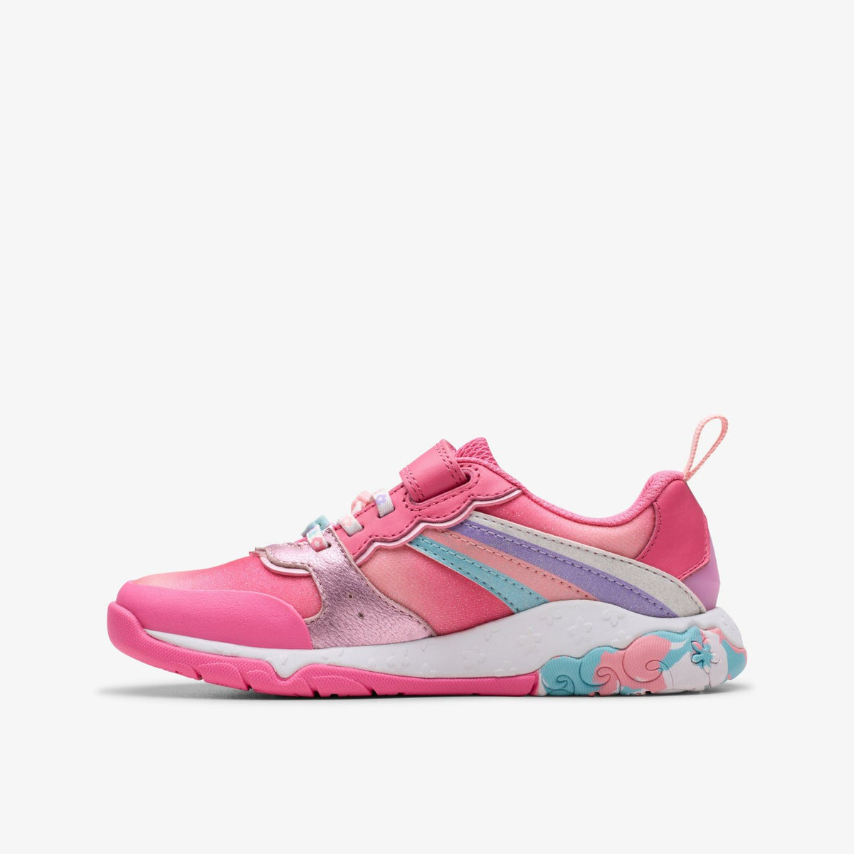 Clarks Signature / Tidal Star Kid Bright Pink Combination