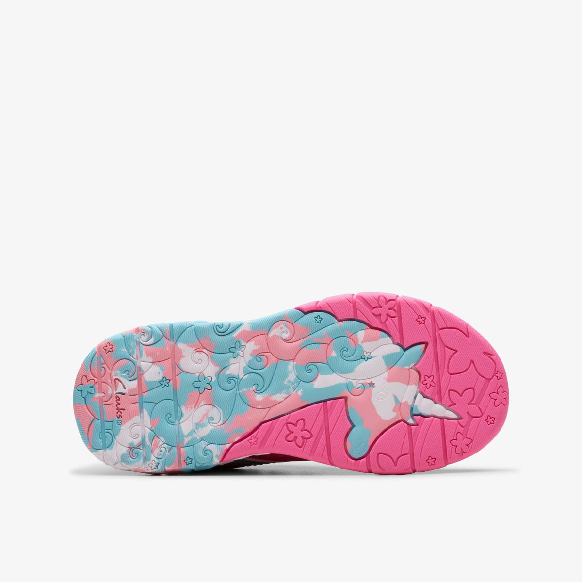 Clarks Signature / Tidal Star Kid Bright Pink Combination