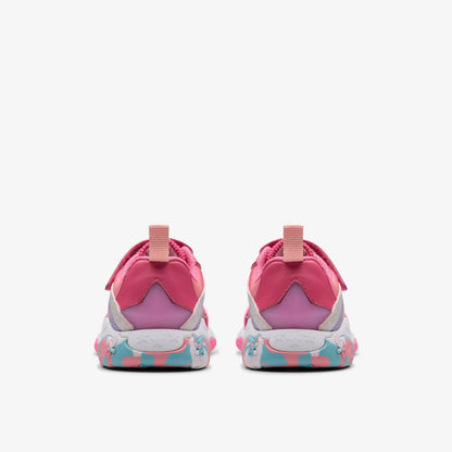 Clarks Signature / Tidal Star Kid Bright Pink Combination