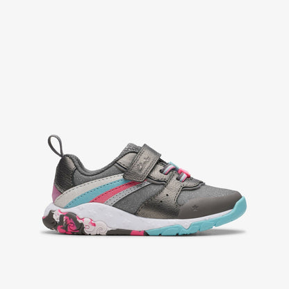 Clarks Customer Favorite / Tidal Star Toddler Gun Metal