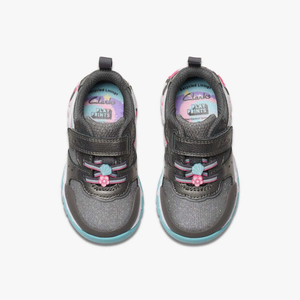 Clarks Customer Favorite / Tidal Star Toddler Gun Metal