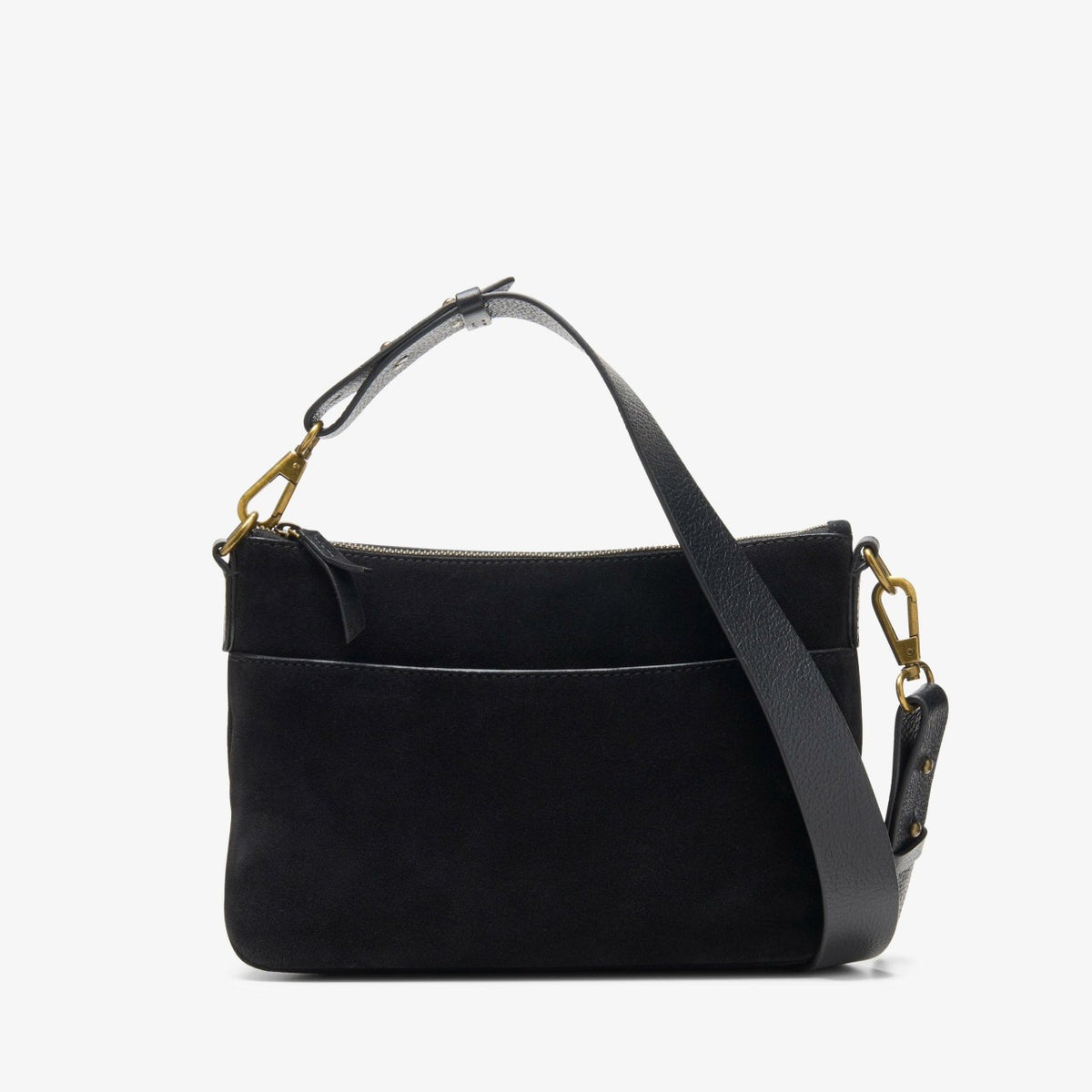 Clarks Best Price / Willow Cross Black Suede