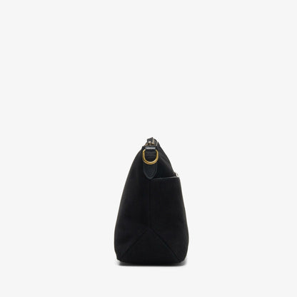 Clarks Best Price / Willow Cross Black Suede